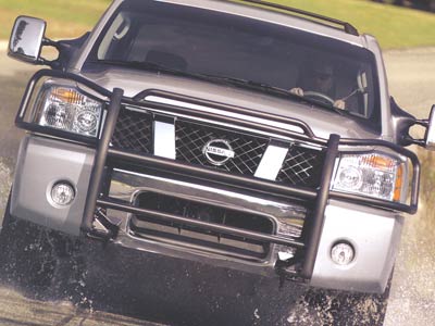 Grill guards for nissan armada